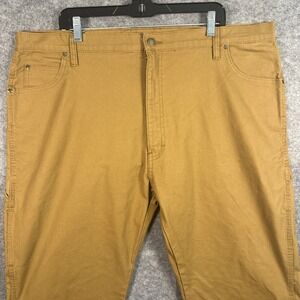 Dickies Relaxed‎ Fit Straight Leg Carpenter Cargo Jeans Pants Brown 42/32 NWOT